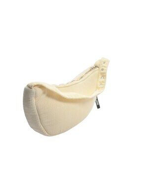 Lolita Jade Corduroy Mini Shoulder Bag in White